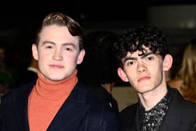 Kit Connor (left) came out as bisexual in a tweet.