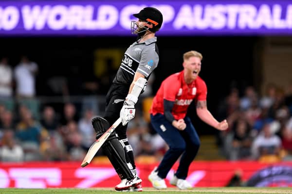 Ben Stokes picked up the wicket of Kane Williamson