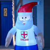 Is Santa an England fan? You can decide