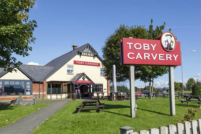 Toby Carvery has slashed the prices of its carvery by 40 per cent, so diners can get a roast for the bargain price of £4.29 - but the offer is on for a limited time (Photo: Shutterstock)