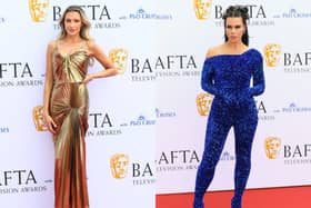 Zara McDermott and Billie Piper at the BAFTAs