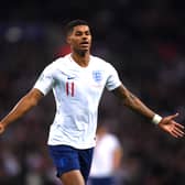 England star Marcus Rashford has hit out at The Spectator magazine. (Photo by Laurence Griffiths/Getty Images)