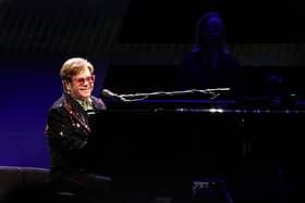 Sir Elton John said the backlash against Phillip Schofield over his scandal with a younger man was “totally homophobic” (Photo by Simone Joyner/Getty Images)