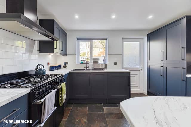A new family kitchen brings a contemporary feel to the home