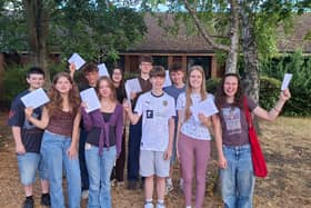 Sponne School Students Celebrate Exam Success