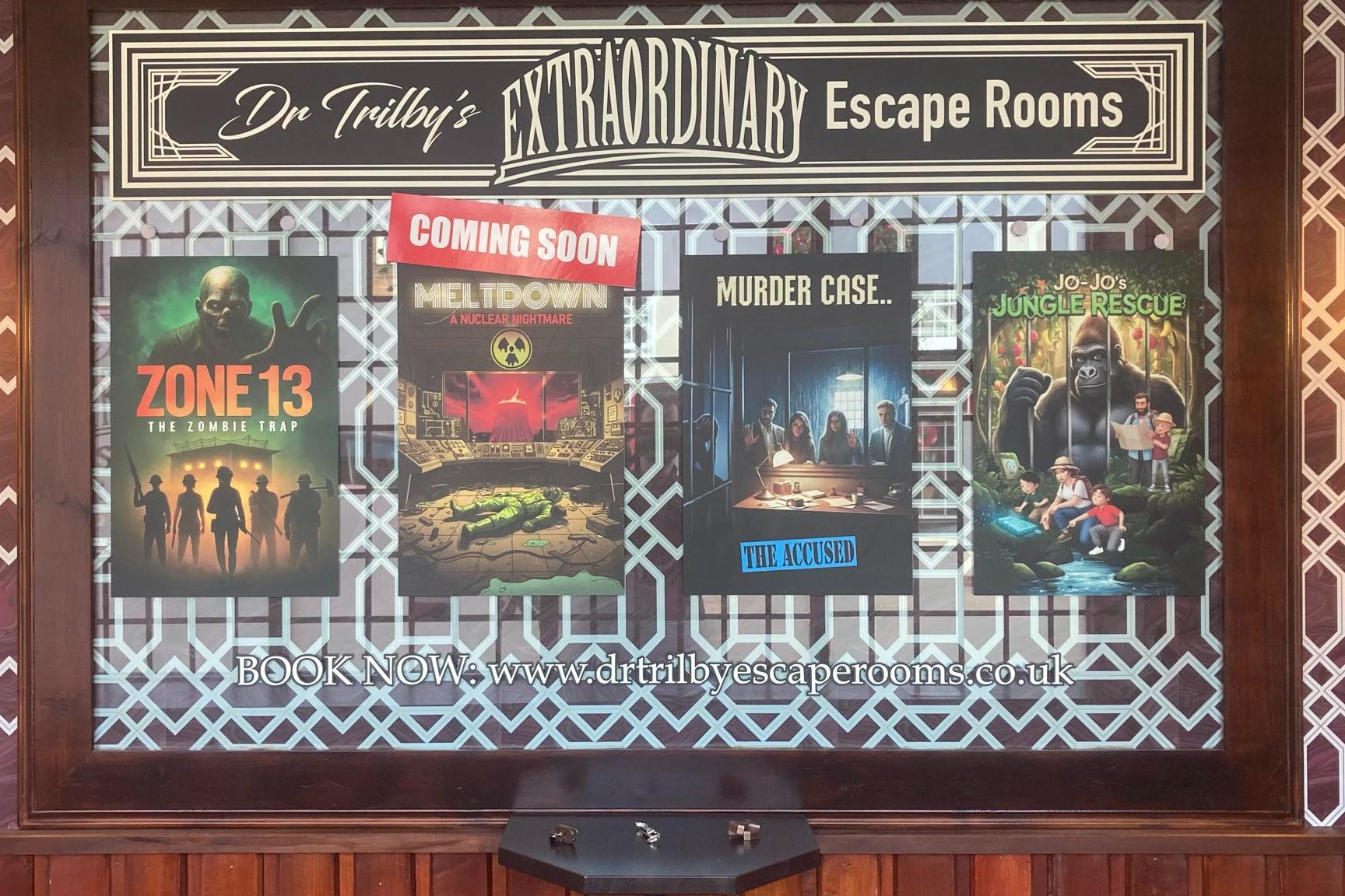 Escape Room eröffnet diesen Samstag in Daventry.
