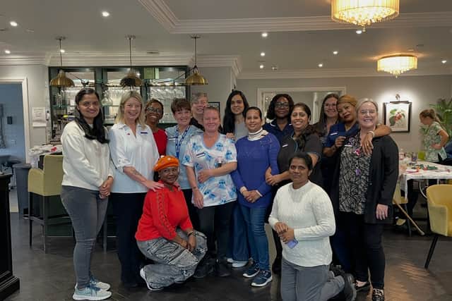 Staff team welcome Dementia Learning at Astley Hall Care Home