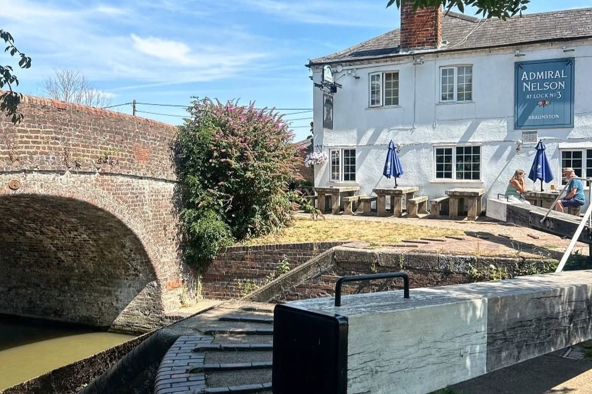 Northamptonshire pub among the best in the UK for its waterside location
