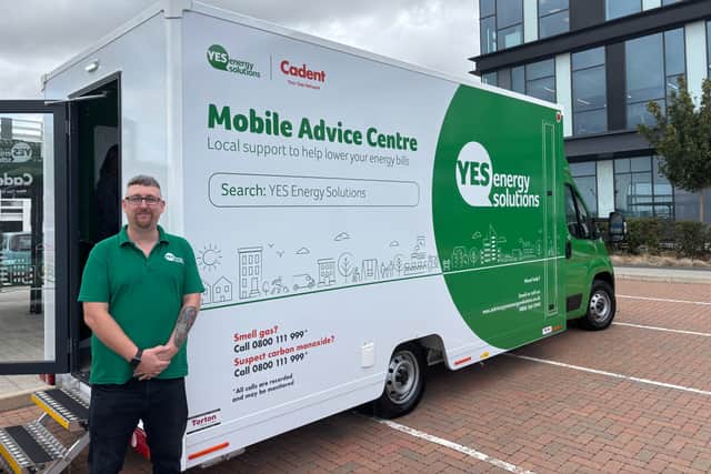 The Mobile Advice Centre will be travelling across the region offering households support this winter.
