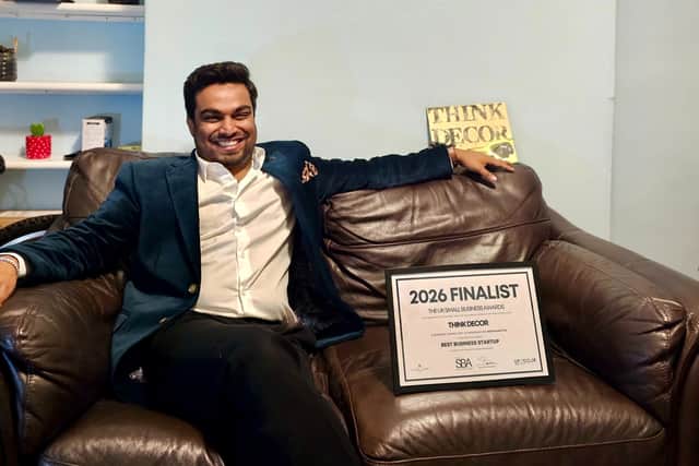 Northampton startup Think Decor celebrates being named a finalist in the Best Business Startup category at the UK Small Business Awards 2026.