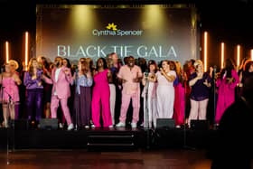 Northants Sings Out performed at the Black Tie Gala
