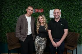 The Hosts in the studio