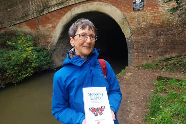 This canal tunnel inspired a chapter in Judith's memoir, Stepping out of Silence