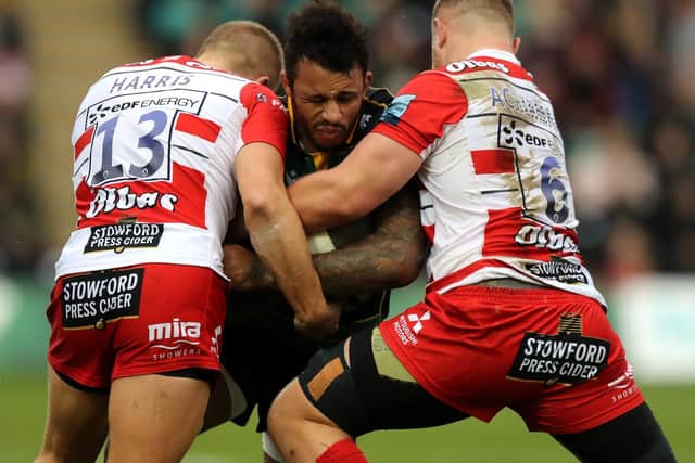 Courtney Lawes was in fantastic form for Saints