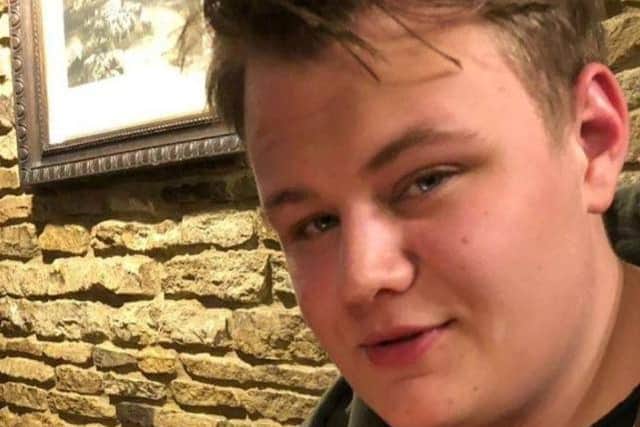 19-year-old Harry was killed in a crash near RAF Croughton in August.