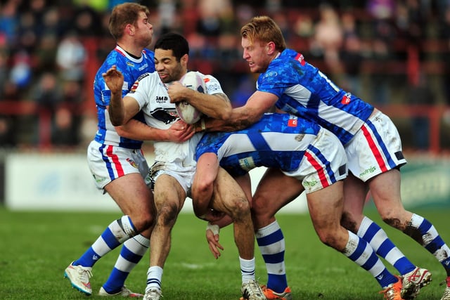 Wakefield take on Featherstone in January 2015