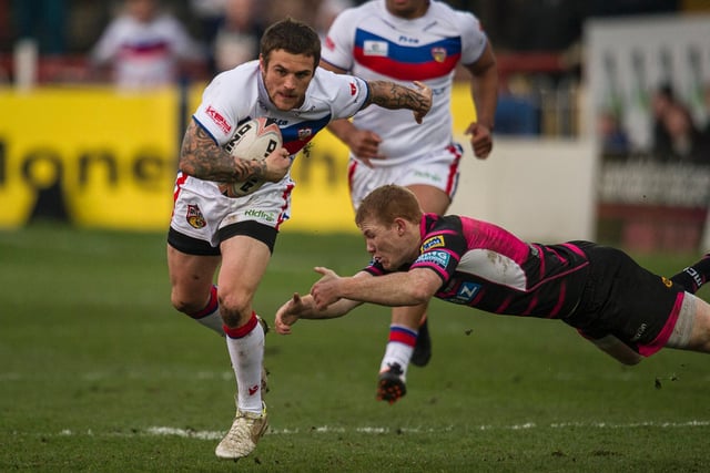 The January 2013 clash between Wakefield and Featherstone Rovers