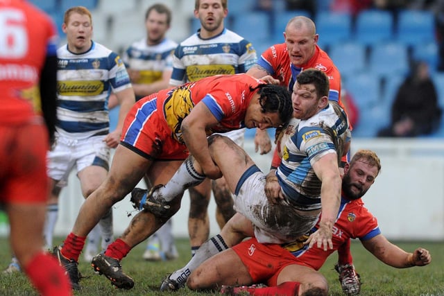 Featherstone's clash with Wakefield in January 2014