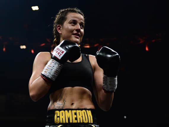 Chantelle Cameron is confident she could beat Katie Taylor if given the chance