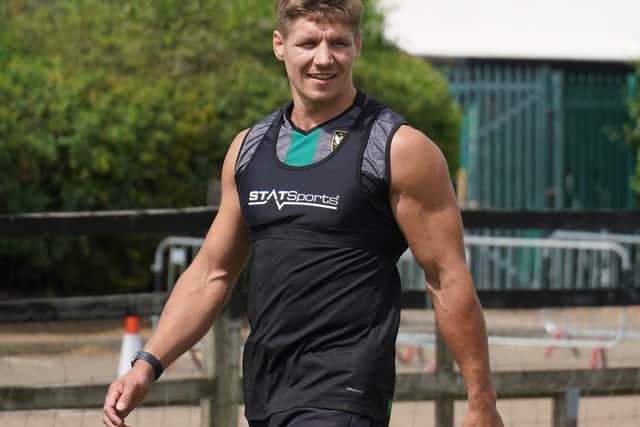 Francis's physique caught the eye of Saints fans on social media