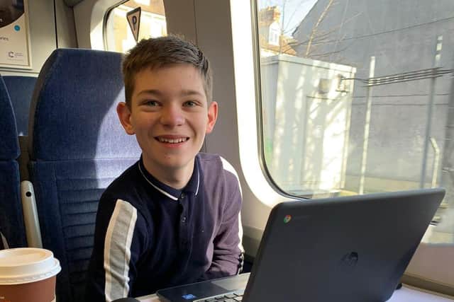 Harry Burr, 13, wants to revive Weedon Bec Railway Station