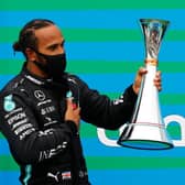 Lewis Hamilton will head to Silverstone next week after making it back-to-back wins in Hungary on Sunday. Photo: Getty Images