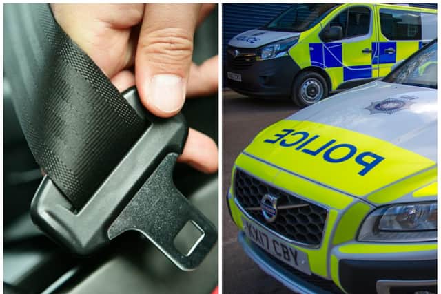 Police caught an average of nearly 20 drivers and passengers a day not wearing seatbelts on Northamptonshire's roads