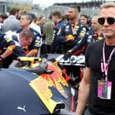 James Bond actor Daniel Craig joined the Red Bull team at Silverstone last year. Photo: Getty Images
