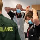 12 firefighters have supported the ambulance service throughout the pandemic.