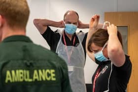 12 firefighters have supported the ambulance service throughout the pandemic.