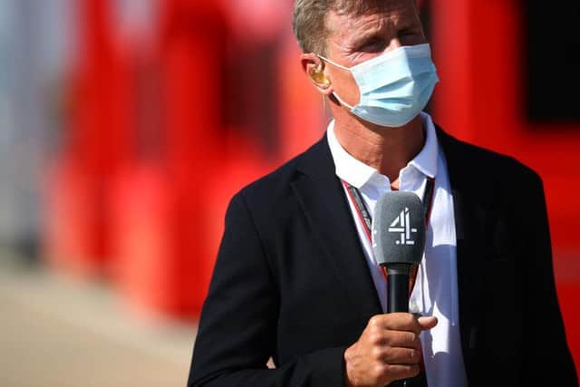 David Coulthard is working for Channel 4 at Silverstone this weekend. Photo: Getty Images