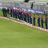 There was a minute's silence in memory of David Capel ahead of the Steelbacks' game on Thursday night