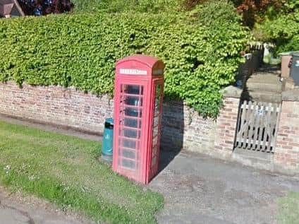 One of the affected boxes is a traditional red K6 box on Main Street in Cottesbrooke.