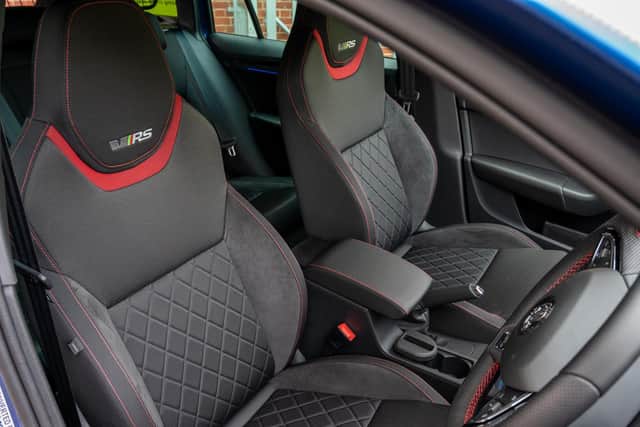 You could be sitting behind the wheel of the 140mph Skoda Octavia VRS