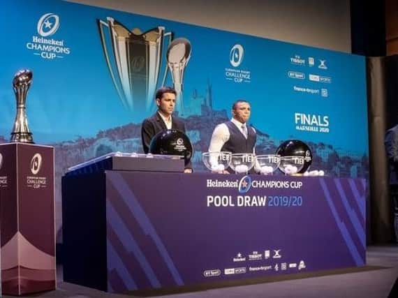 The pool stage draw takes place later this month