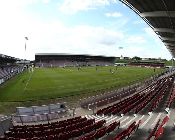 The Cobblers have played all of their matches this season behind closed doors