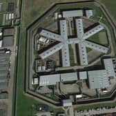 Rye Hill prison is on the Northamptonshire border, north of Daventry