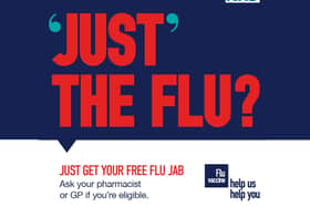 Nearly half the population of Northamptonshire are eligible for free flu jabs this year