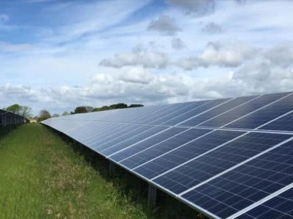 The solar farm is expected to be able to generate enough energy to power 15,000 homes.