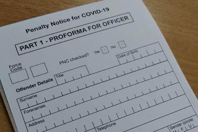 Police can issue £200 Fixed Penalty Notices to anyone breaching Covid-19 laws