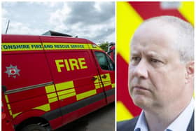 Fire commissioner Stephen Mold lobbied for the the £2m Government grant to Northants Fire Service