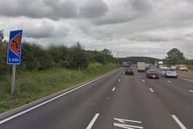 Last night's crash happened on a stretch of the M1 smart motorway with no hard shoulder and no crash barriers