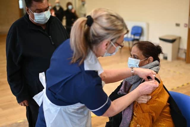 Nearly 200,000 Covid jabs have been delivered in Northamptonshire so far. Photo: Getty Images