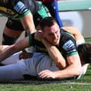 Tom James has scored four tries in 10 appearances for Saints