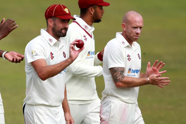 Ben Sanderson only played two first-class matches last summer, but still picked up a five-wicket haul in the defeat to Somerset at the County Ground