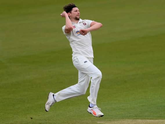 Jack White missed the inter-squad match at the County Ground on Monday