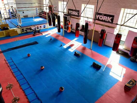 The boxing academy in Weedon.