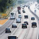 The M1 in Northamptonshire will be converted into an all lane running smart motorway