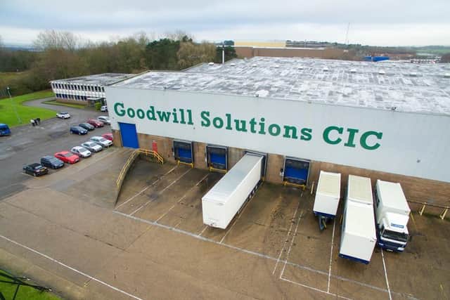 Goodwill Solutions CIC's base in Moulton Park