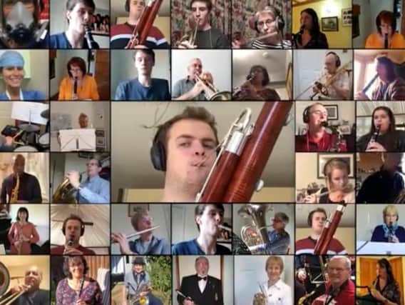 Nene Valley Community Concert Band has recorded a piece of music to thank frontline workers.
